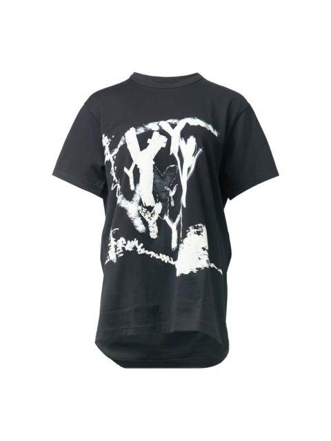 Y's Round Neck Half Sleeve Tee