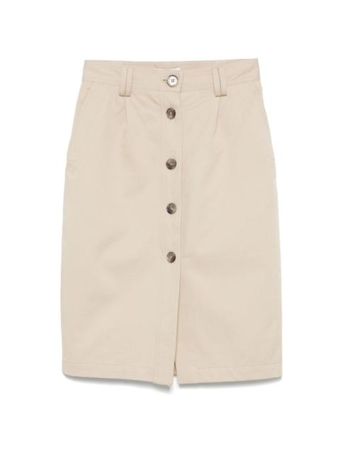 ANINE BING Zaire midi skirt