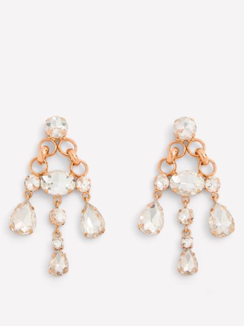 BODEN Mega Jewel Earrings-Clear