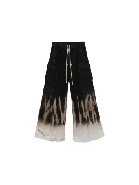 Rick Owens DRKSHDW Rick Owens DRKSHDW 'Porterville Double Cargo Jumbo Bellas' Pant (Black/Terra)