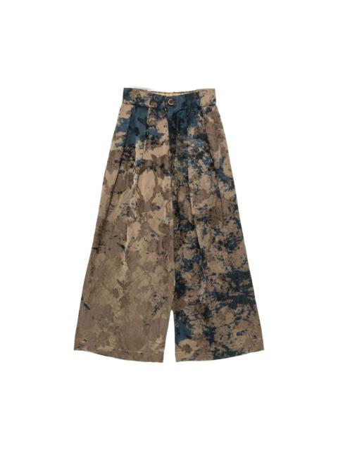 UMA WANG Poetic linen blend trousers