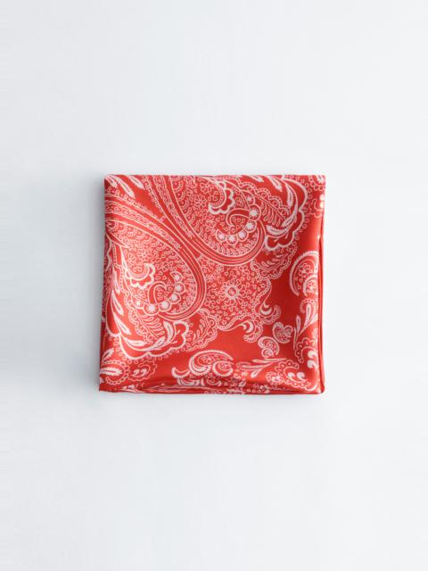 & Other Stories Large Paisley Silk Scarf