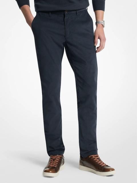 MICHAEL KORS Slim-Fit Cotton Blend Corduroy Pants