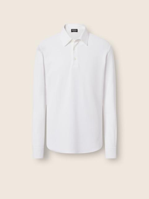 ZEGNA COTTON POLO SHIRT
