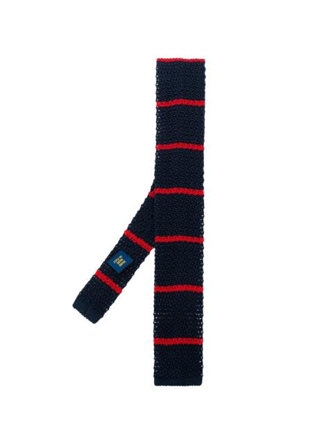 Polo Ralph Lauren silk knit striped neck tie