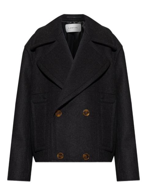 Lanvin double-breasted button jacket