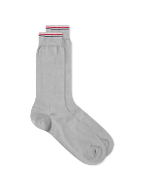 Thom Browne Jersey Stitch Tipping Stripe Sock