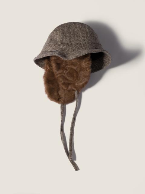 Miu Miu Wool and Chekiang hat