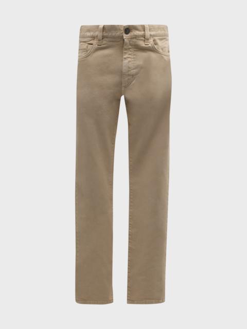 ZEGNA Men's Slim Fit 5-Pocket Pants