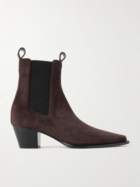 TOTEME The City Suede Chelsea Boots