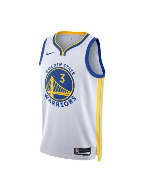 Jordan Nike x NBA Golden State Warriors Jordan Poole Jerseys 'White' DN2077-103
