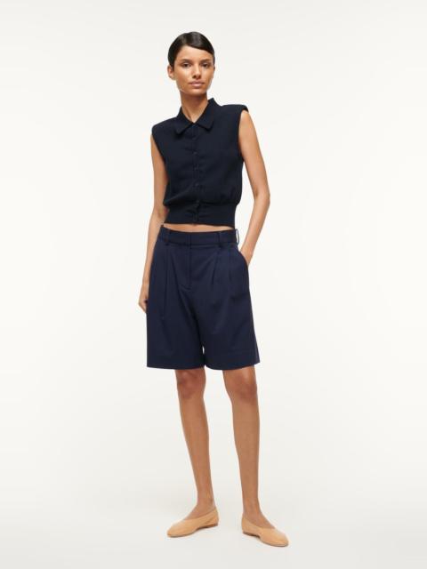 STAUD LONG LUISA SHORT NAVY