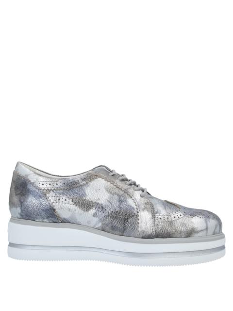 Grey Women's Laced Shoes