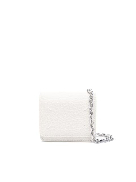 Four Stitches leather chain wallet