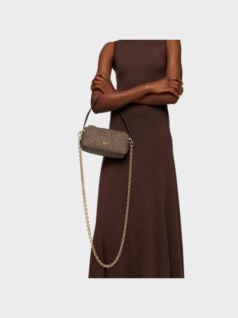 TOUS Brown Minibag TOUS Kaos Mini Lines