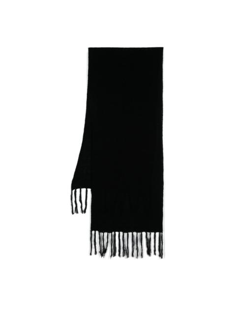 fringed scarf