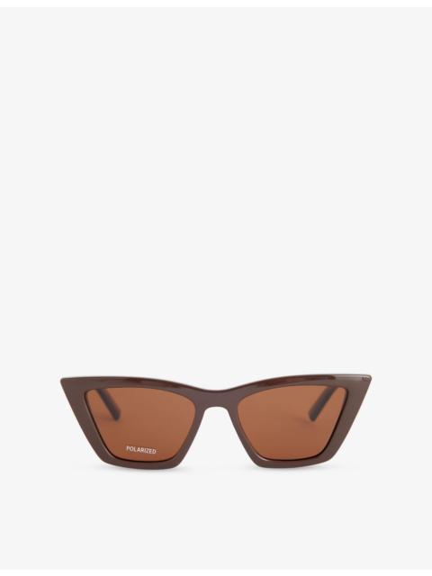 Le Specs Velodrome Cat-Eye Sunglasses