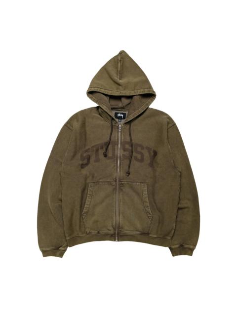 Stüssy Stüssy Faded Graphic Zip Hood Olive