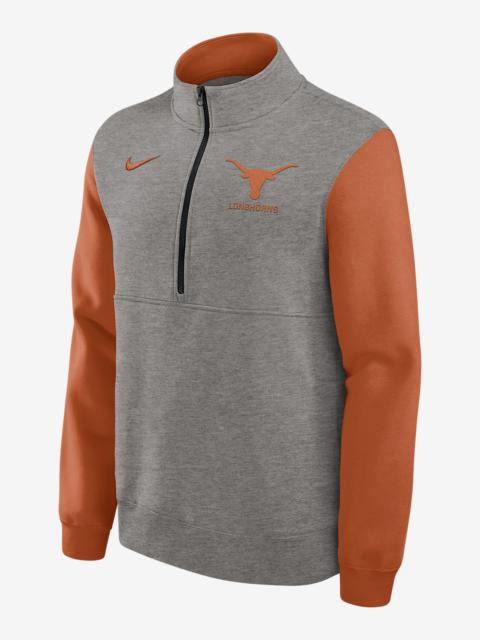 Nike Texas Club Men's Nike College 1/2-Zip Crew