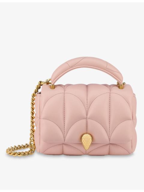 BVLGARI Serpenti Sugarloaf Leather Shoulder Bag