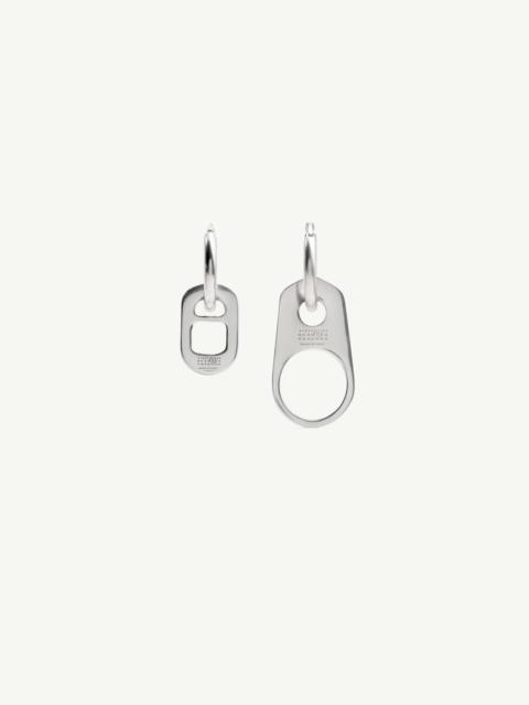MM6 Maison Margiela Bottle cap drop earrings