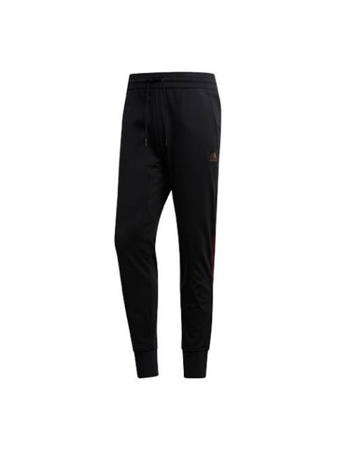 adidas Cny Spt Pant Basketball Sports Training Bundle Feet Long Pants Black FH7688