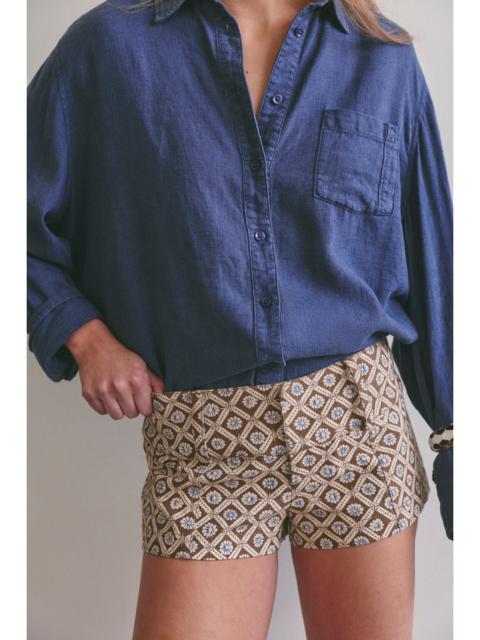 FREE PEOPLE Ana Printed Micro Shorts