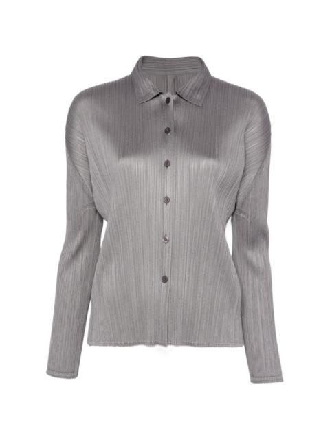 Pleats Please Issey Miyake pleated shirt