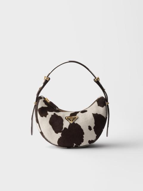 Prada Prada Arqué printed leather mini shoulder bag