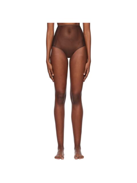 NENSI DOJAKA SSENSE Exclusive Brown Briefs