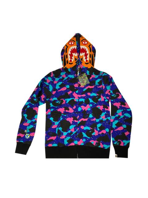 A BATHING APE® BAPE x Kid Cudi Tiger Full Zip Hoodie 'Navy'