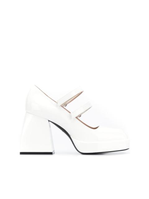 NODALETO Bulla block heel pumps