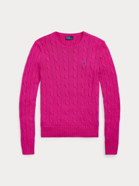 Polo Ralph Lauren Cable-Knit Cotton Crewneck Sweater