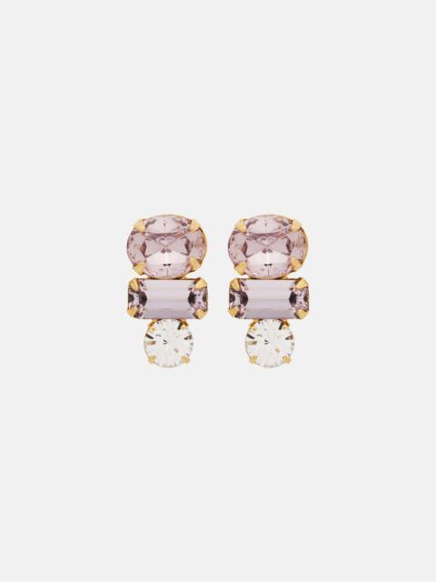 Jennifer Behr Patricia crystal-embellished earrings