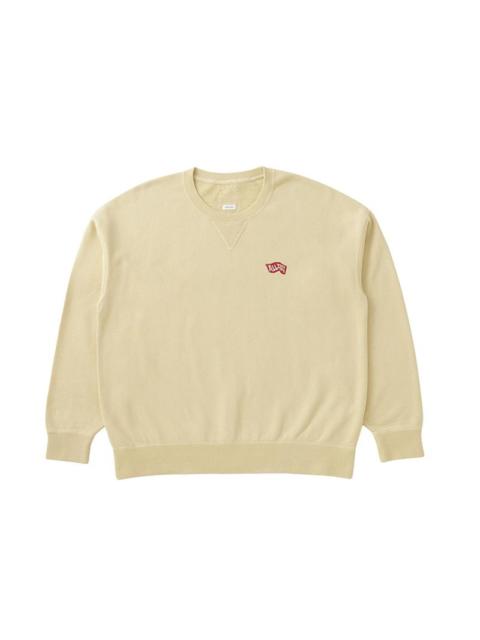 visvim JUMBO SB SWEAT L/S DMGD BEIGE