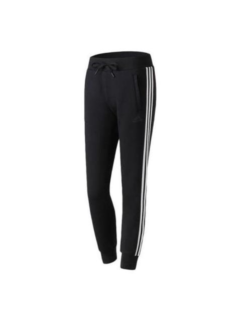 adidas (WMNS) adidas Sports Tapered Pants 'Black White' DW5728