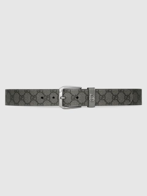 Belt with Interlocking G detail