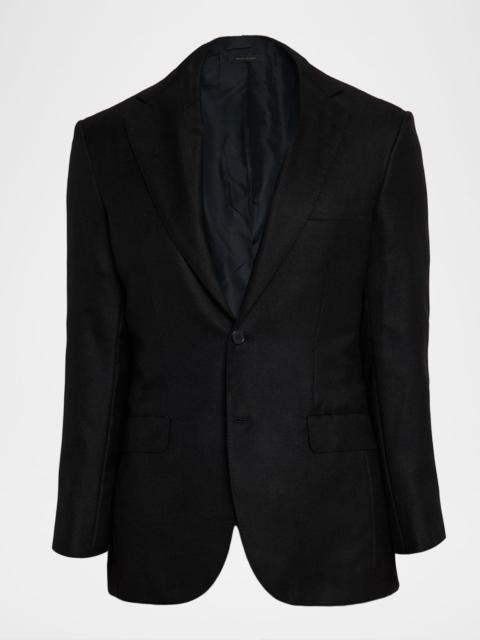 Brioni Men's Cashmere and Silk Notch Lapel Sport Coat