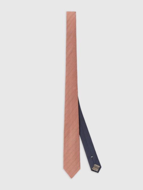 Missoni Tie with oblique chevron pattern
