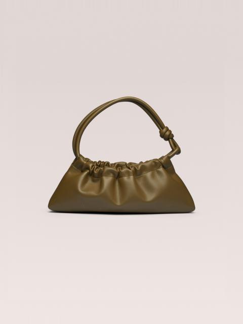 Nanushka VALERIE - Vegan nappa leather bag - Khaki