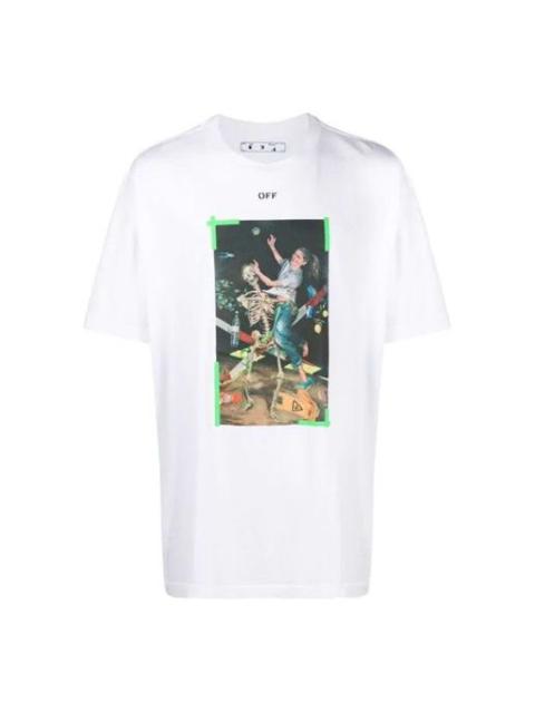 Off-White Off-White Pascal Painting Short Sleeve Oversize OMAA038F20FAB0150155