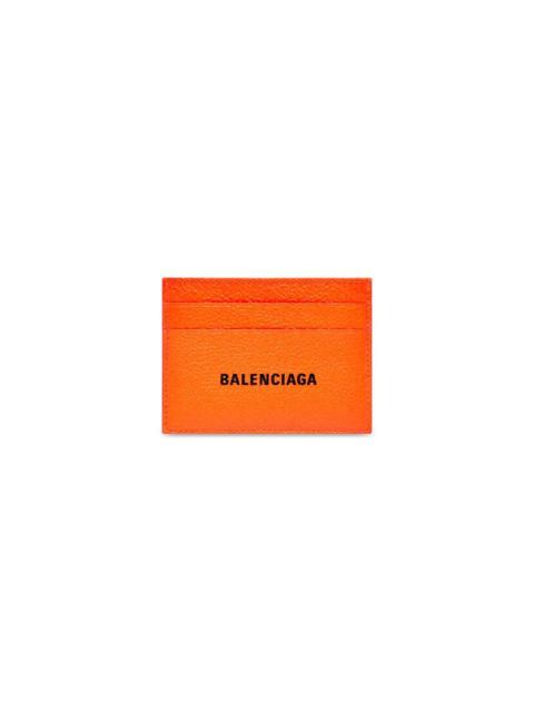 BALENCIAGA Cash Card Holder in Fluo Orange