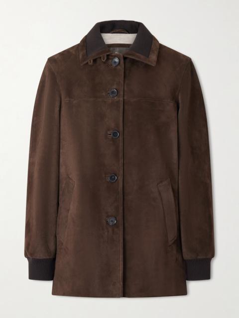Loro Piana Maremma Suede Jacket