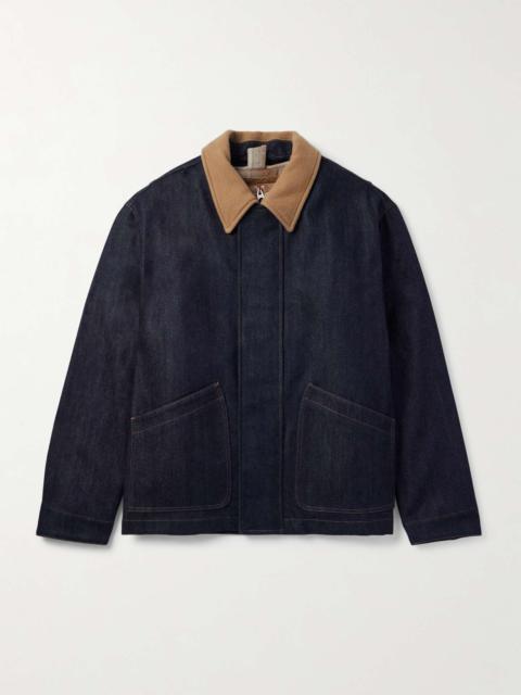 Tomoki CashDenim® Jacket with Detachable Gilet