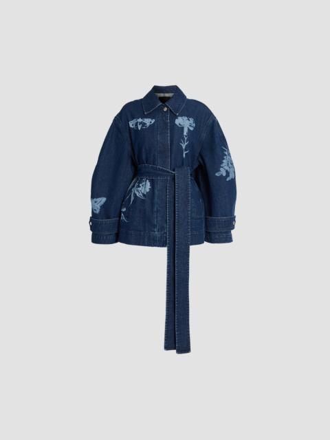 Erdem INDIGO DENIM JACKET