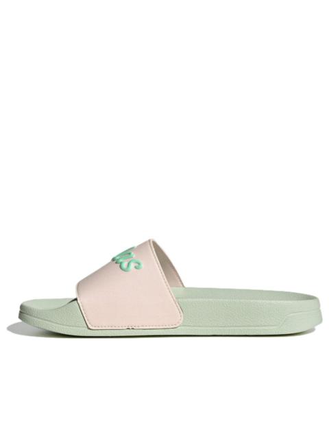 adidas (WMNS) adidas Adilette Shower 'Green Pink' GZ9507