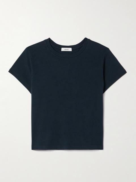AGOLDE Adine Cropped Organic Cotton-jersey T-shirt
