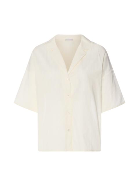HANRO Sleep And Lounge Button Front Shirt