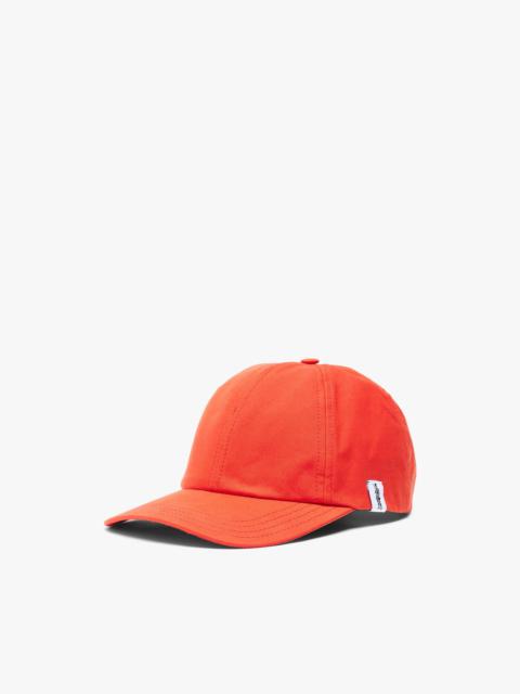 Mackintosh TIPPING ORANGE WAXED COTTON BASEBALL CAP | ACC-HA04