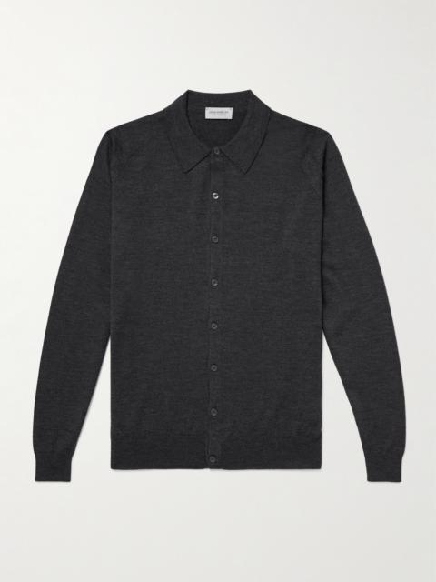 JOHN SMEDLEY Tibor Merino Wool Cardigan
